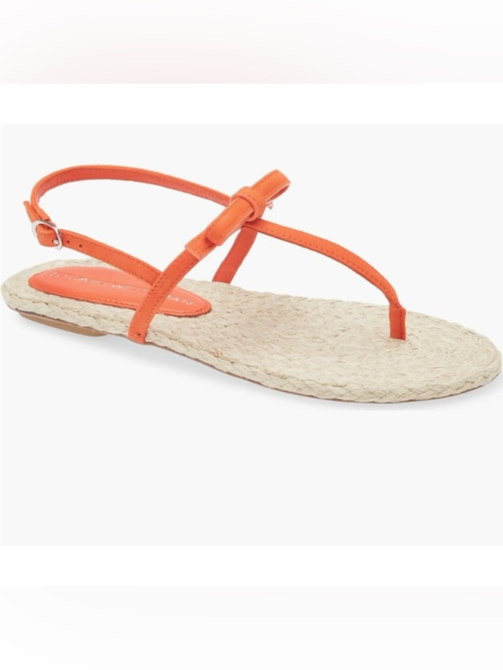 STUART WEITZMAN Felicity paradise suede Espadrille Sandals size 8.5